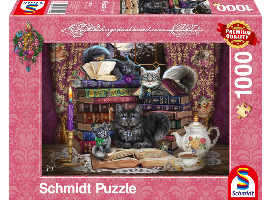 SCHMIDT Puzzle Mačacie príbehy 1000 dielikov