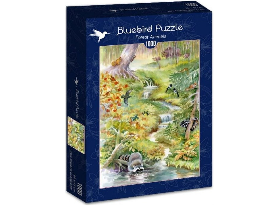 BLUEBIRD Puzzle Lesná zver 1000 dielikov