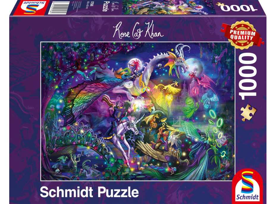 SCHMIDT Puzzle Letný nočný cirkus 1000 dielikov