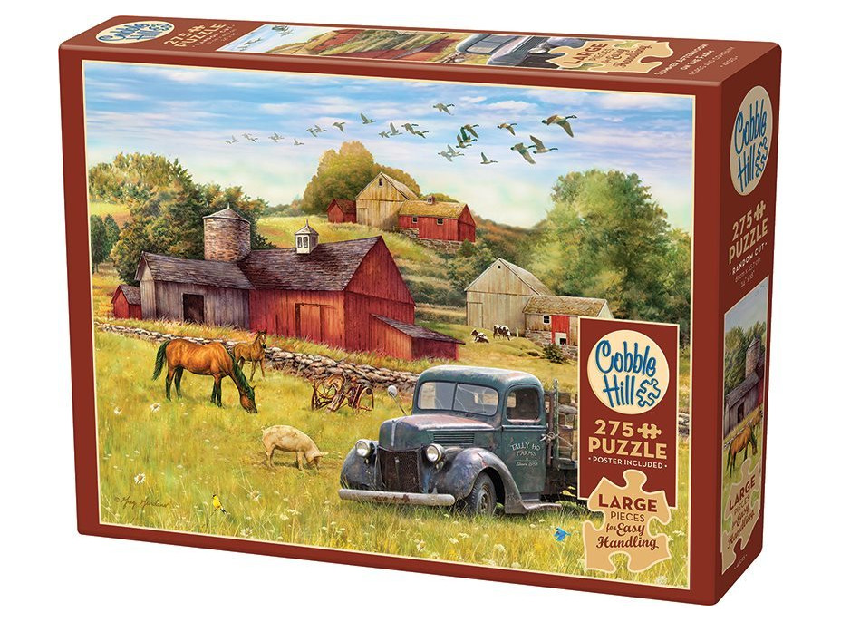 COBBLE HILL Puzzle Letné popoludnie na farme XL 275 dielikov