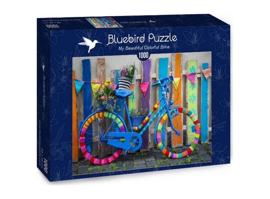 BLUEBIRD Puzzle Môj farebný bicykel 1000 dielikov