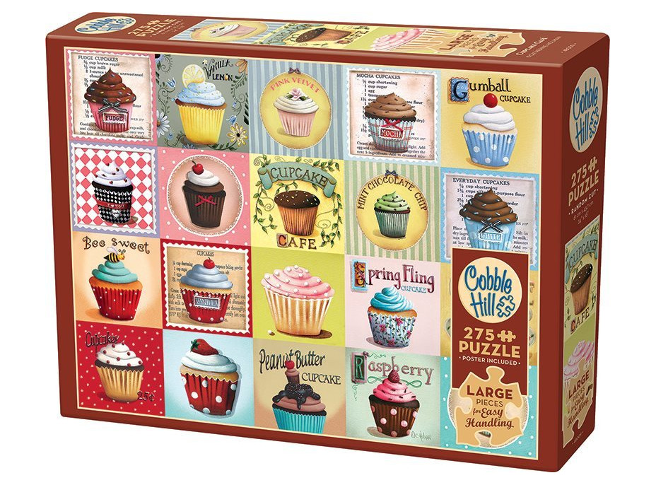 COBBLE HILL Puzzle Cupcake Cafe XL 275 dielikov