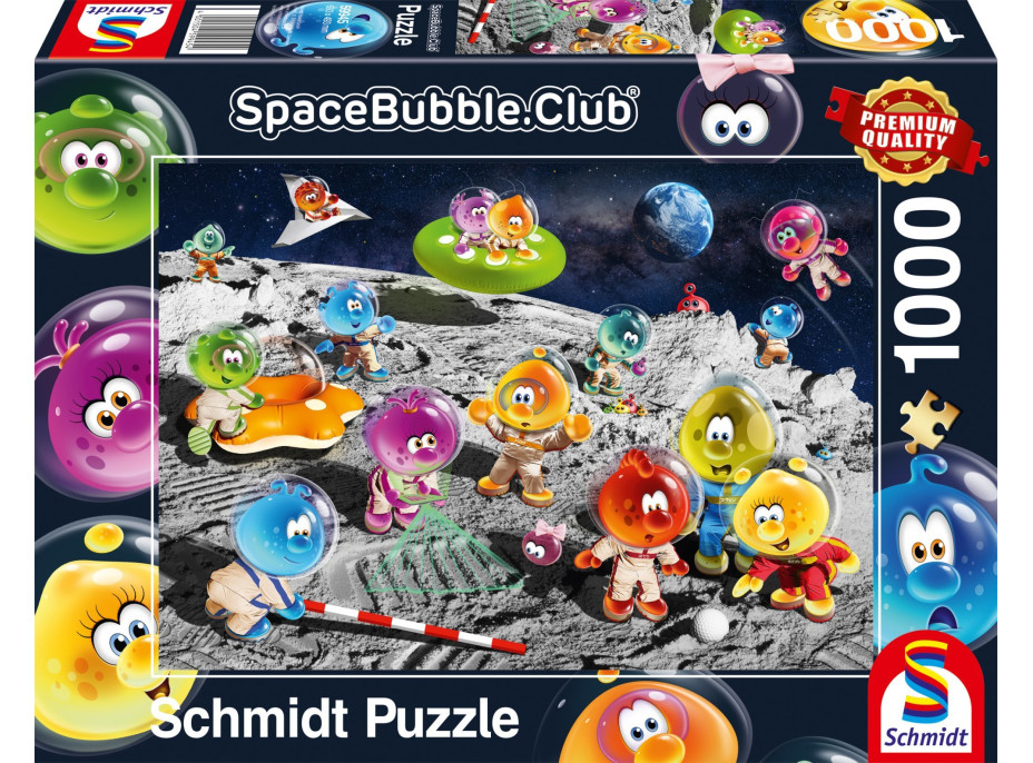 SCHMIDT Puzzle Spacebubble Club: Na Mesiaci 1000 dielikov