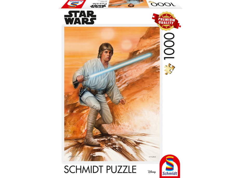 SCHMIDT Puzzle Star wars: Nebojácny 1000 dielikov