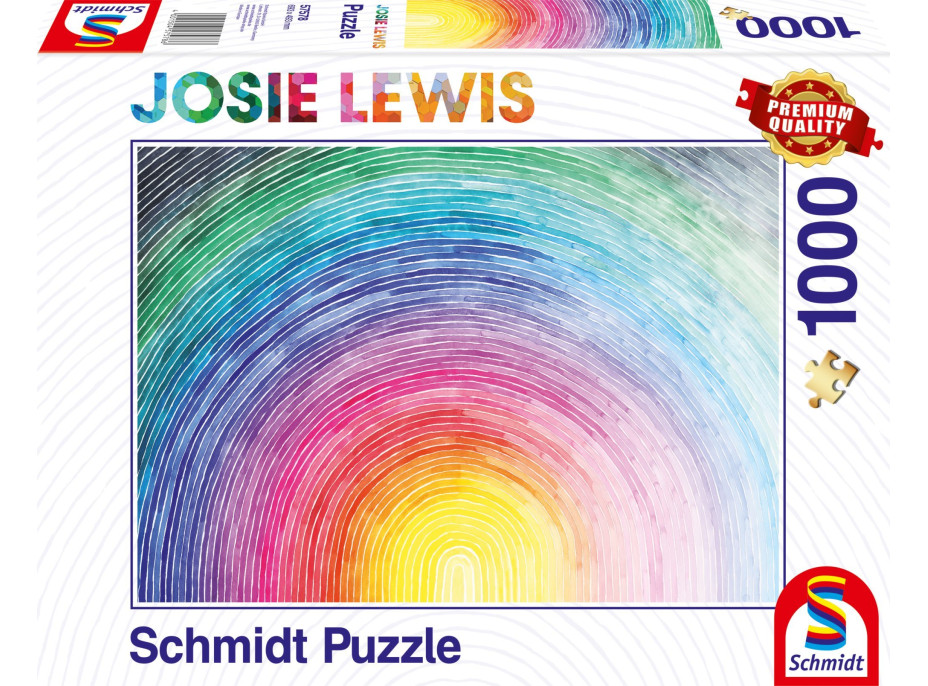 SCHMIDT Puzzle Vychádzajúca dúha 1000 dielikov