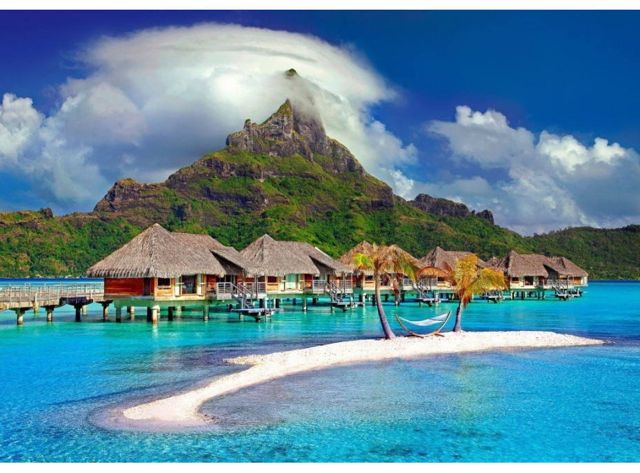 BLUEBIRD Puzzle Bora Bora, Tahiti 500 dielikov