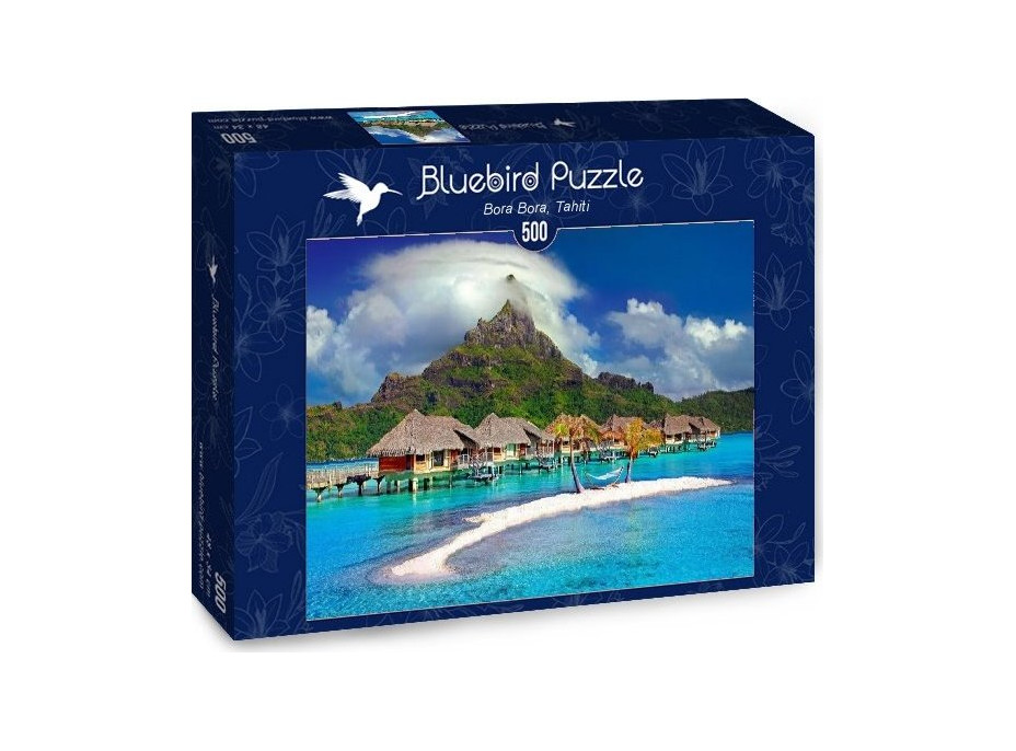 BLUEBIRD Puzzle Bora Bora, Tahiti 500 dielikov