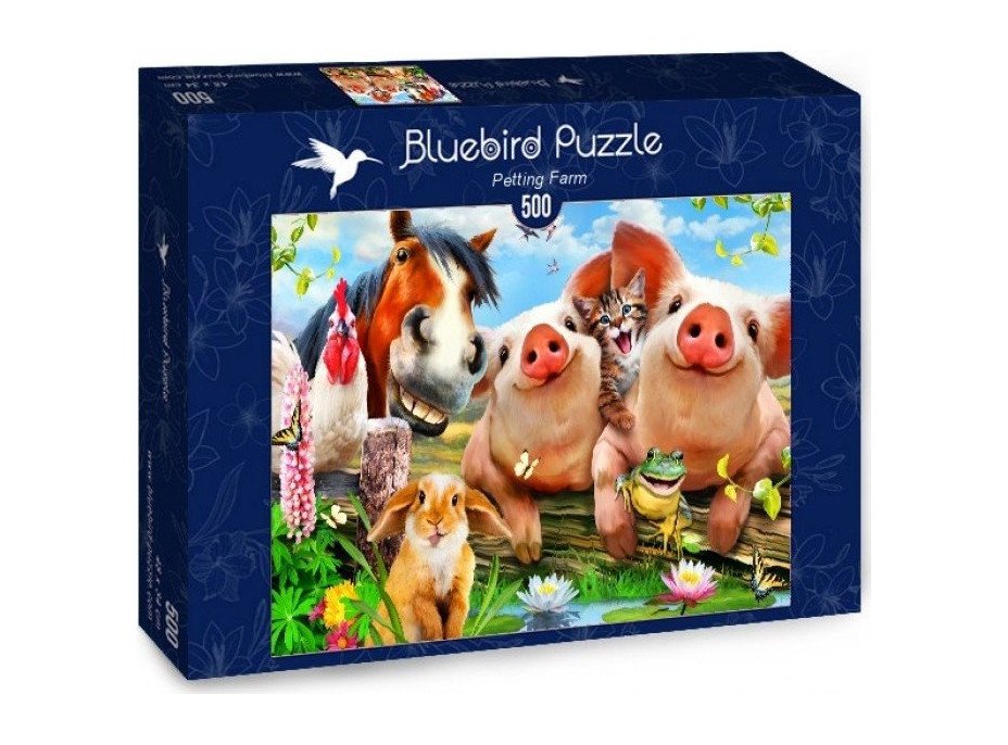 BLUEBIRD Puzzle Roztomilé domáce zvieratá 500 dielikov