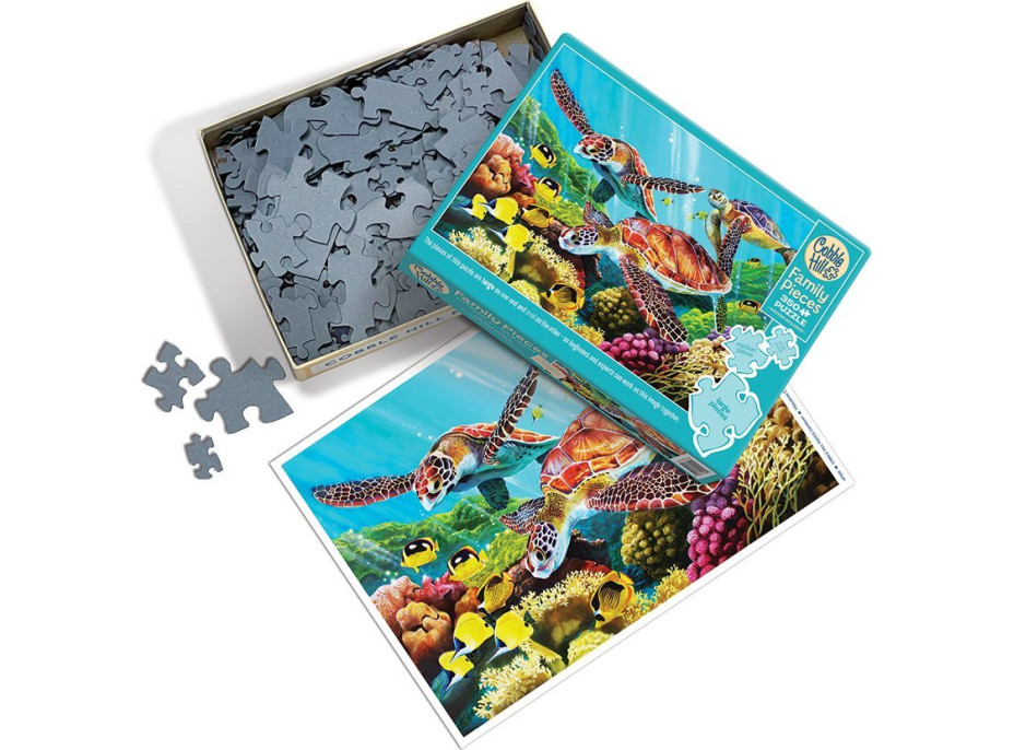 COBBLE HILL Rodinné puzzle Molokinský prúd 350 dielikov