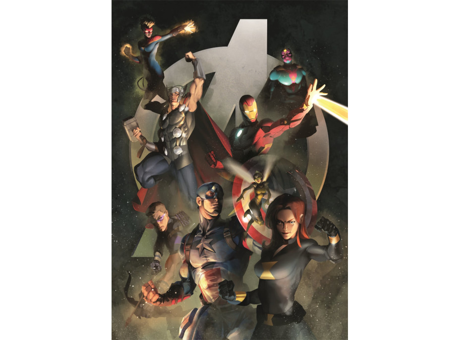 CLEMENTONI Puzzle Disney 100 rokov: Avengers 1000 dielikov