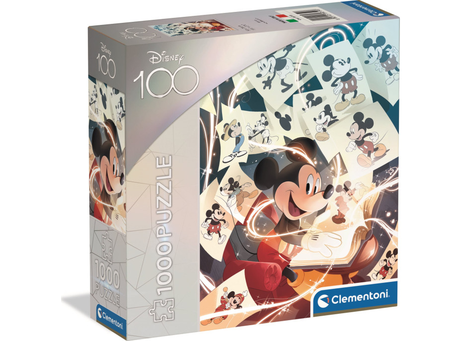 CLEMENTONI Puzzle Disney 100 rokov: Mickey 1000 dielikov