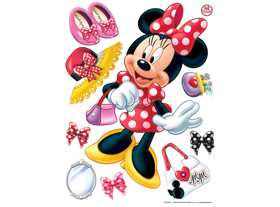 Detská samolepka MINNIE MOUSE 2 65x85 cm