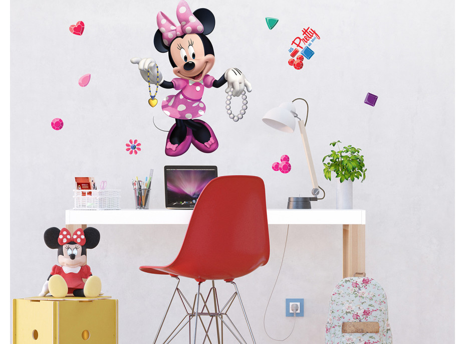 Detská samolepka DISNEY MINNIE MOUSE 65x85 cm