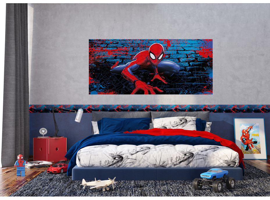 Detská fototapeta MARVEL - SPIDER-MAN - 202x90 cm