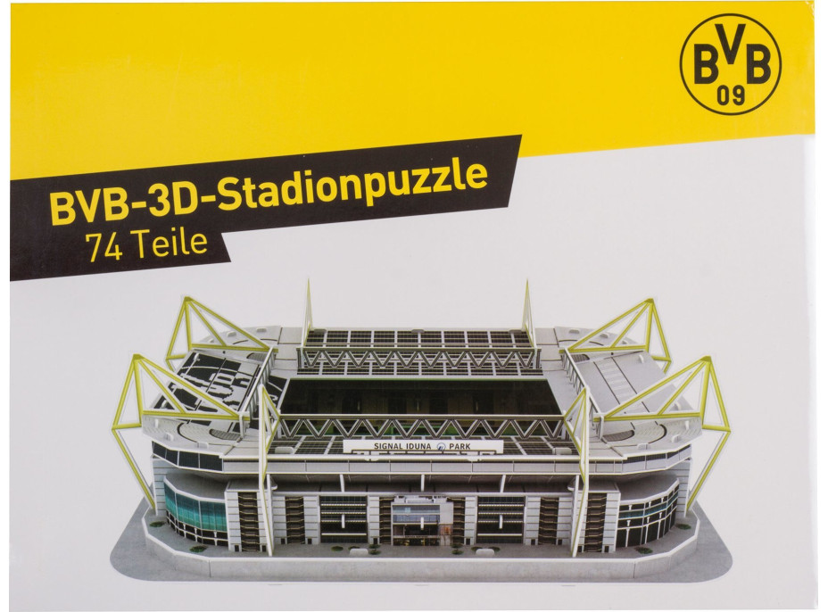 3D puzzle Štadión Signal Iduna Park - FC Borussia Dortmund 74 dielikov