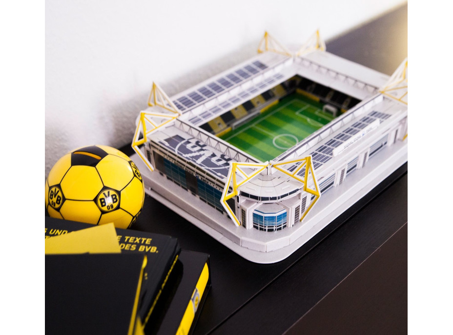 3D puzzle Štadión Signal Iduna Park - FC Borussia Dortmund 74 dielikov