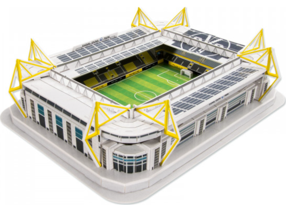 3D puzzle Štadión Signal Iduna Park - FC Borussia Dortmund 74 dielikov