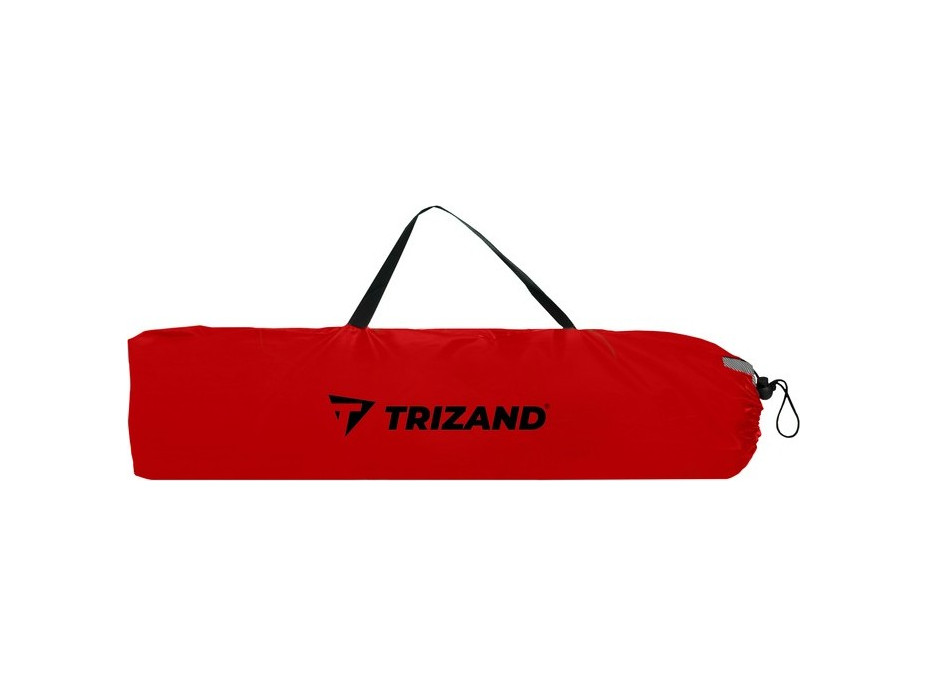 Turistický stan pre 4 osoby Trizand - červený/modrý