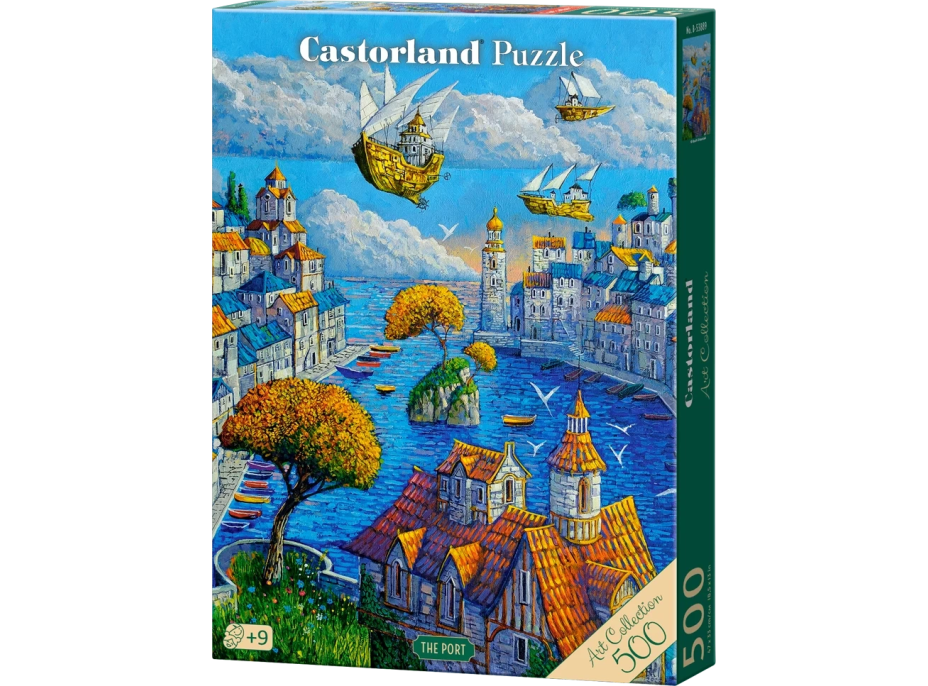 CASTORLAND Puzzle Art Collection: Prístav 500 dielikov