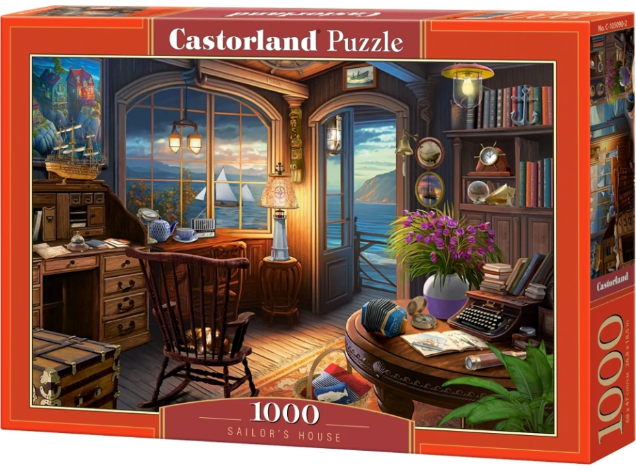 CASTORLAND Puzzle Domov námorníka 1000 dielikov