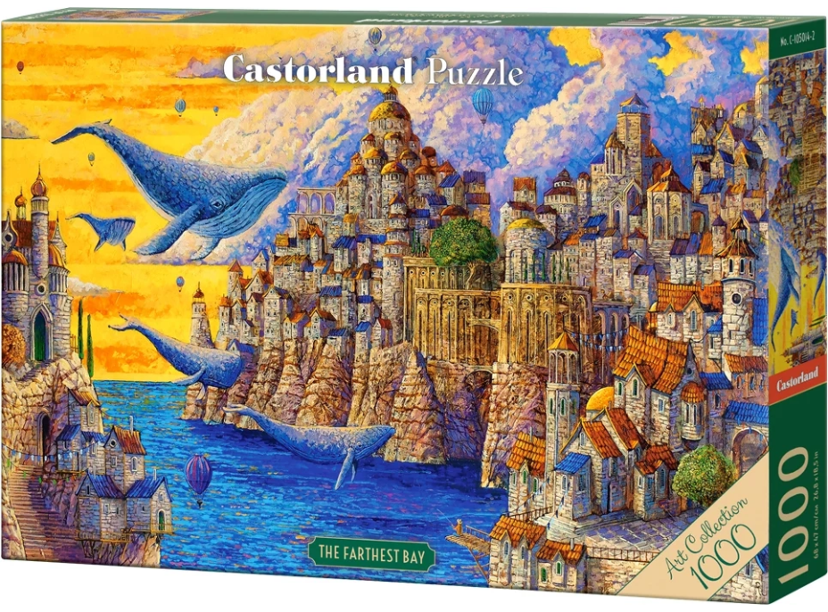 CASTORLAND Puzzle Art Collection: Najneskoršia zátoka 1000 dielikov