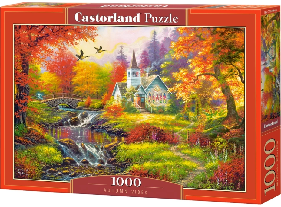 CASTORLAND Puzzle Jesenná atmosféra 1000 dielikov