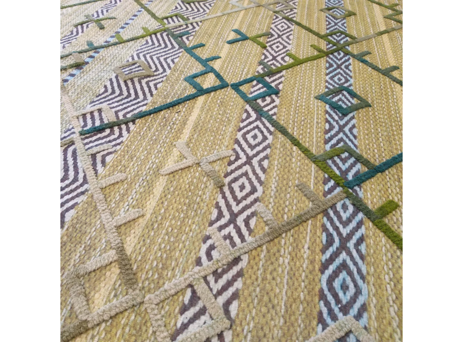Kusový koberec Hypnos - zelený