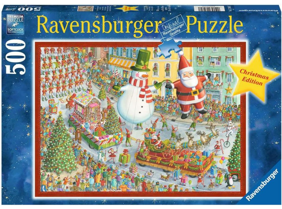 RAVENSBURGER Puzzle Prichádza Vianoce 500 dielikov