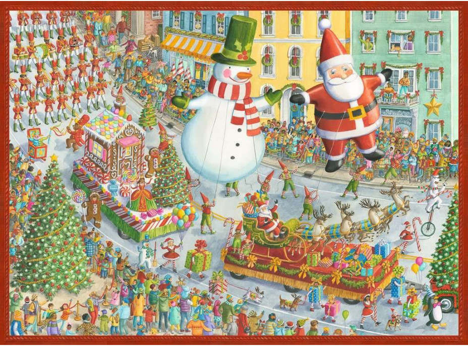 RAVENSBURGER Puzzle Prichádza Vianoce 500 dielikov