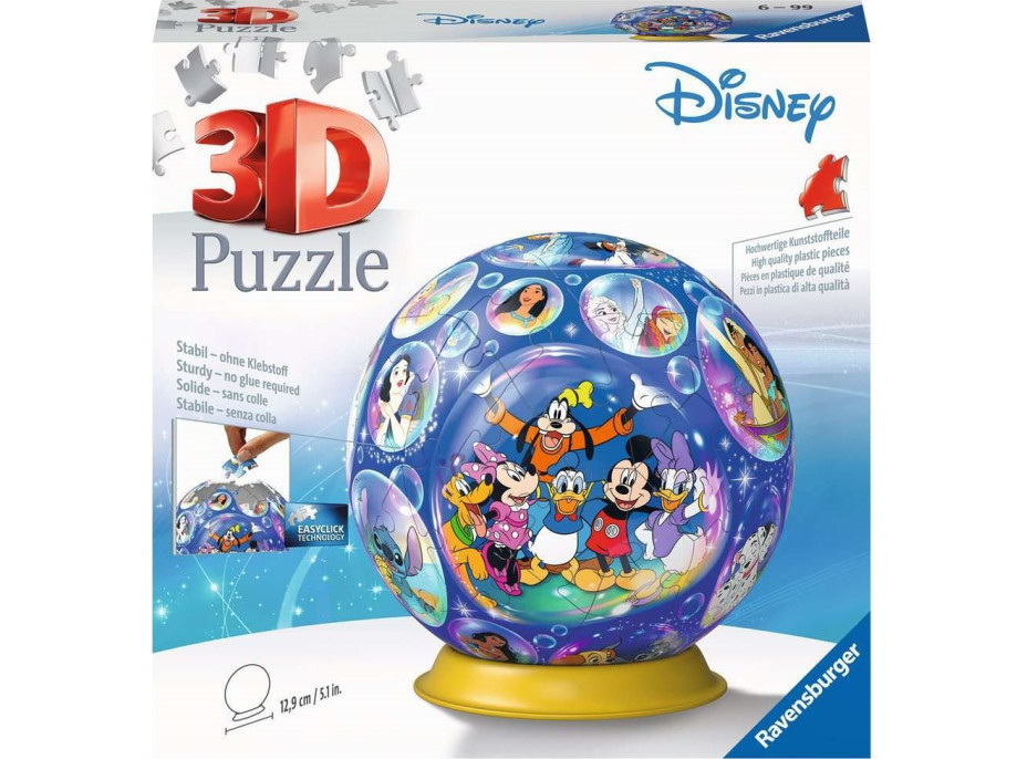 RAVENSBURGER Puzzleball Disney 73 dielikov