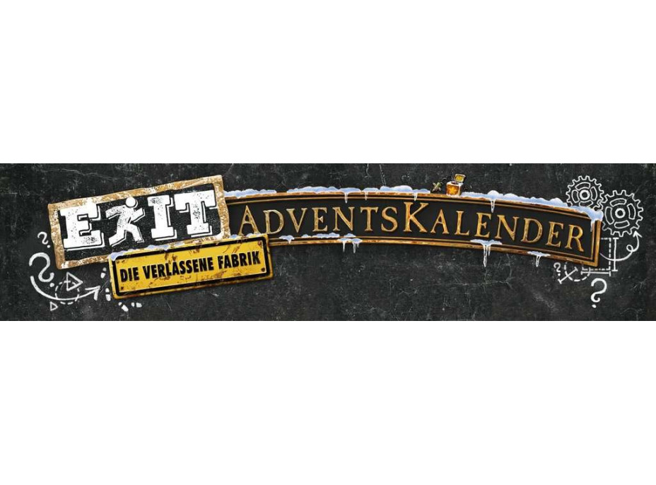 RAVENSBURGER EXIT Úniková hra - Adventný kalendár: Opustená továreň