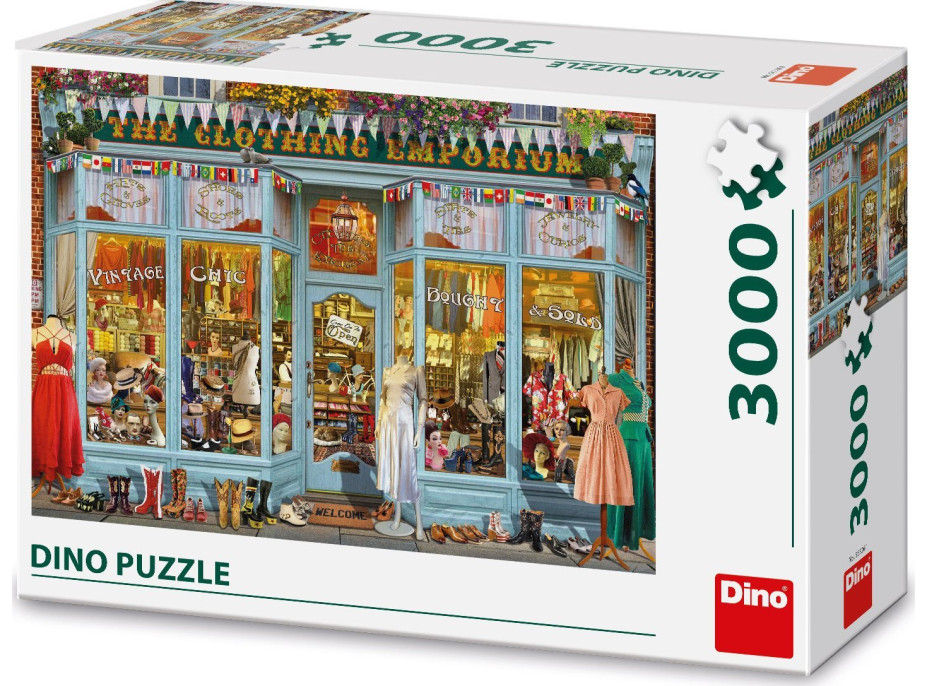 DINO Puzzle Butik 3000 dielikov