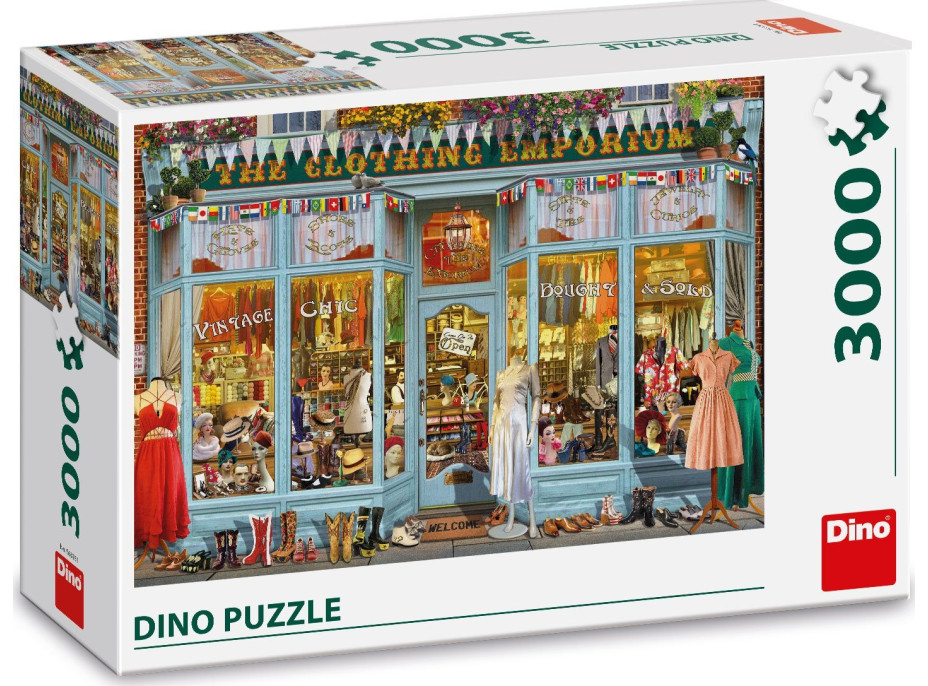 DINO Puzzle Butik 3000 dielikov