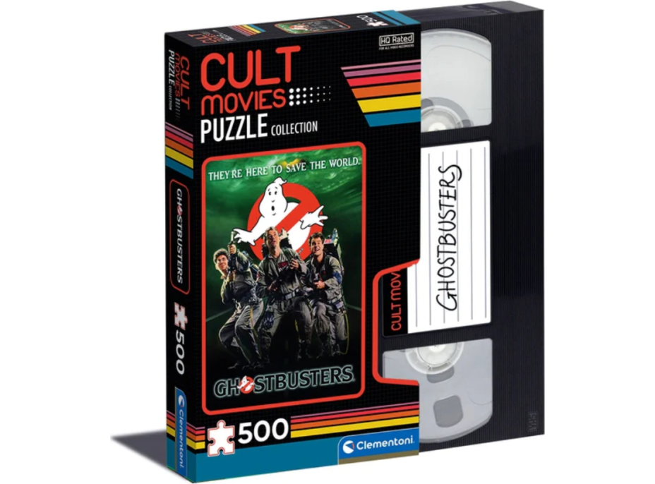 CLEMENTONI Puzzle Cult Movies: Krotitelia duchov 500 dielikov