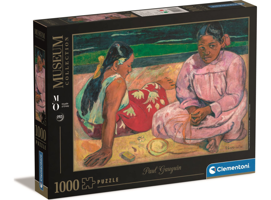 CLEMENTONI Puzzle Museum Collection: Tahitské ženy 1000 dielikov