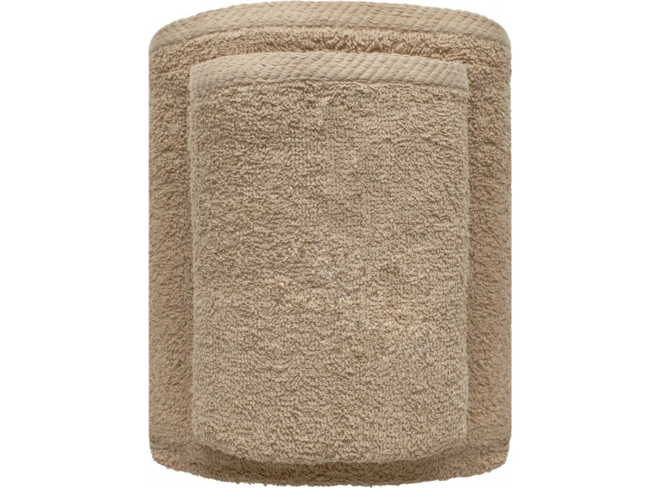 Bavlnený uterák IRENA - 70x140 cm - 500g/m2 - béžový