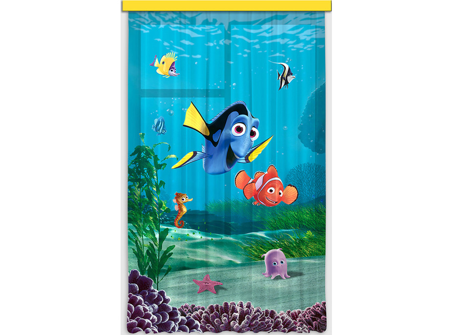 Detský záves DISNEY - Nemo a Dory - 140x245 cm