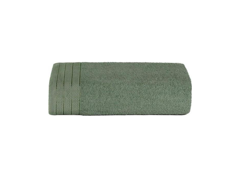 Bavlnený uterák ISABELA - 70x140 cm - 400g/m2 - zelený