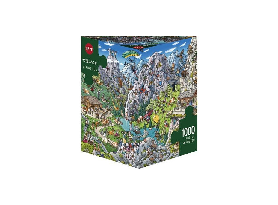 HEYE Puzzle Alpská zábava 1000 dielikov