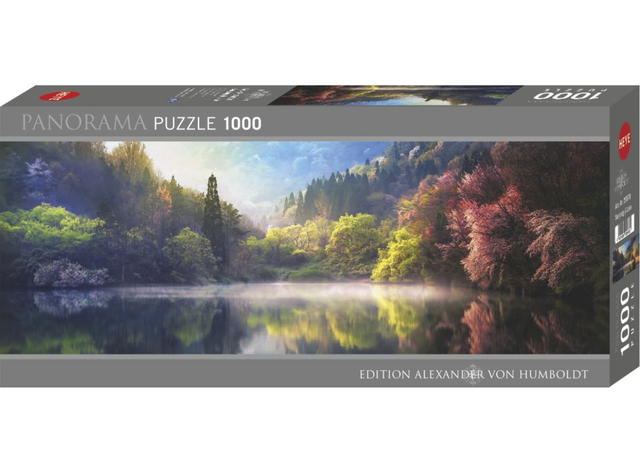 HEYE Panoramatické puzzle Jazero Serjang-ji 1000 dielikov