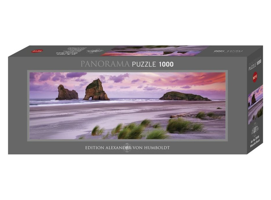 HEYE Panoramatické puzzle Pláž Wharariki 1000 dielikov
