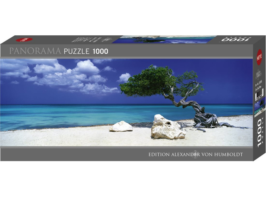 HEYE Panoramatické puzzle Strom Divi Divi (Aruba, Antily) 1000 dielikov