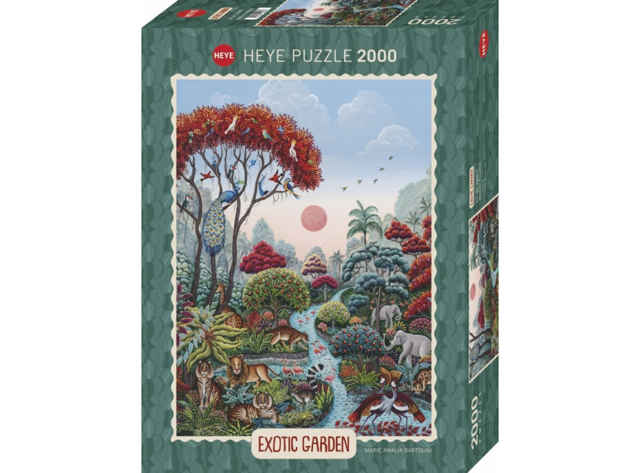 HEYE Puzzle Exotic garden: Raj divočiny 2000 dielikov