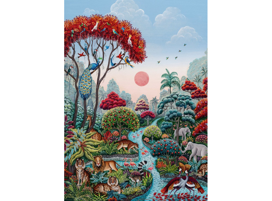 HEYE Puzzle Exotic garden: Raj divočiny 2000 dielikov