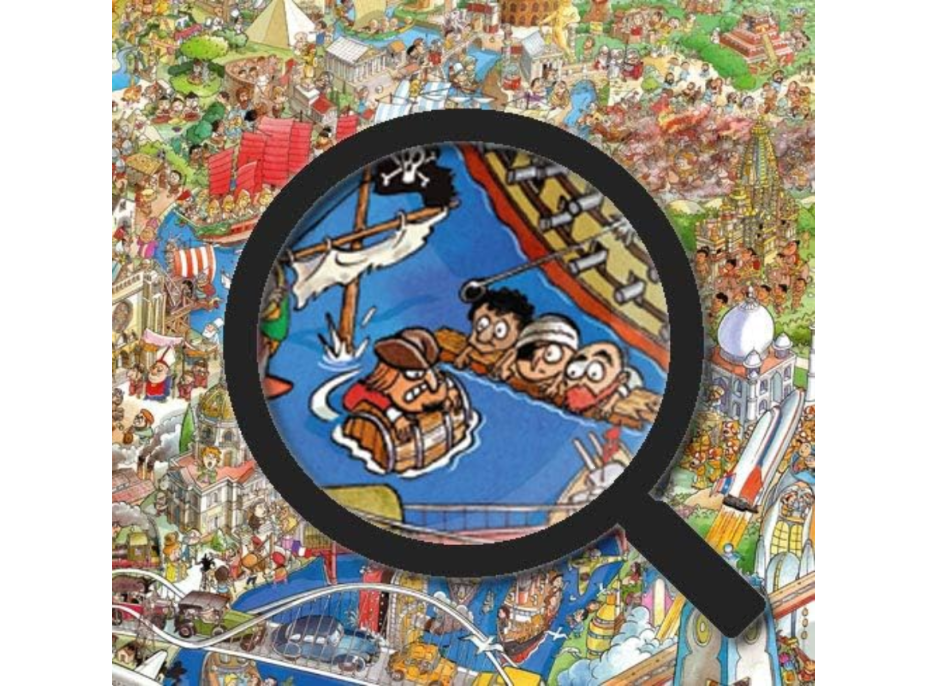 HEYE Puzzle Historická rieka 1500 dielikov