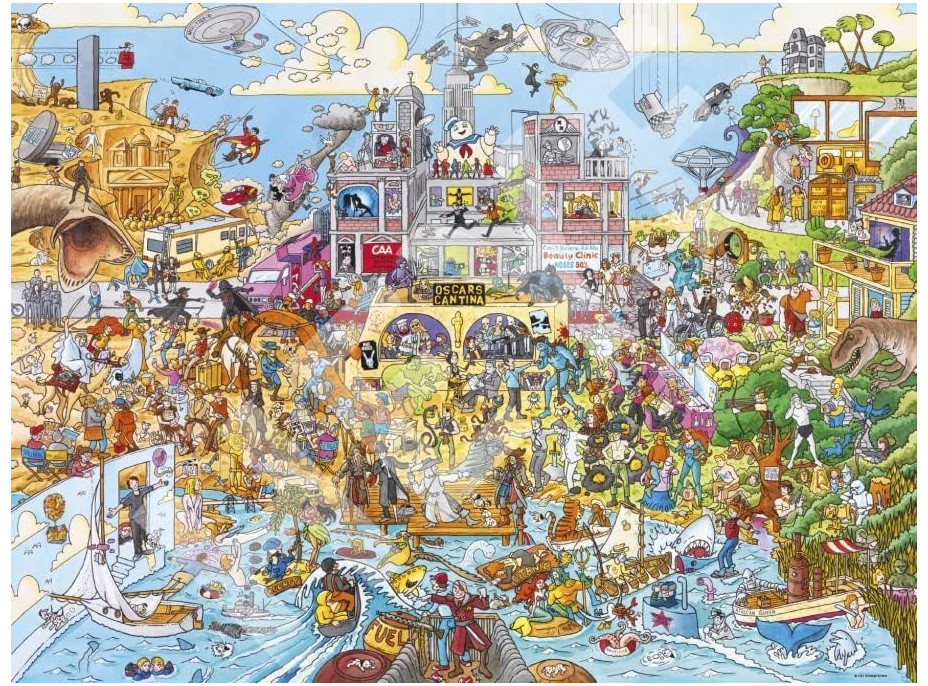 HEYE Puzzle Hollyworld 1500 dielikov