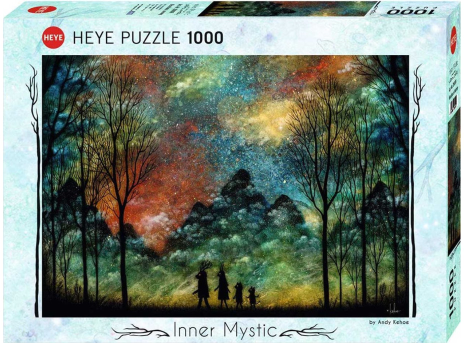 HEYE Puzzle Inner Mystic: Podivuhodná cesta 1000 dielikov