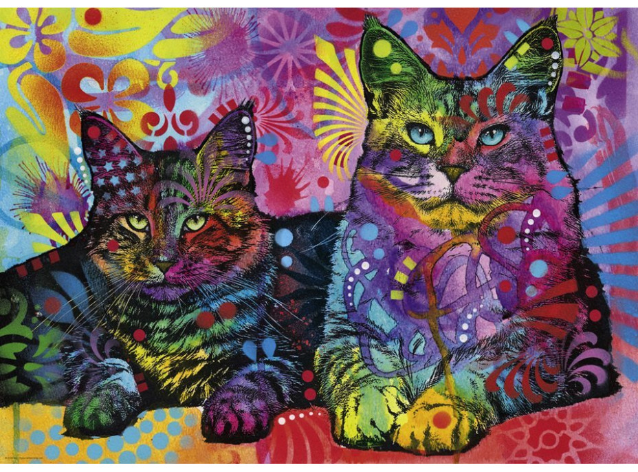 HEYE Puzzle Jolly Pets: Venované mačkám 1000 dielikov