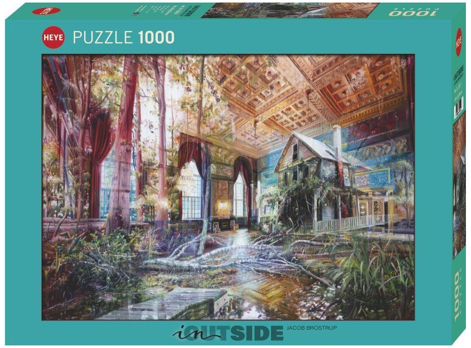 HEYE Puzzle In,Outside: Votrelec 1000 dielikov