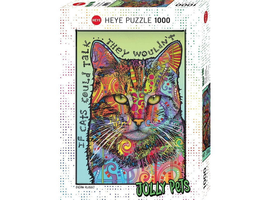 HEYE Puzzle Jolly Pets: Keby mačky mohli hovoriť 1000 dielikov